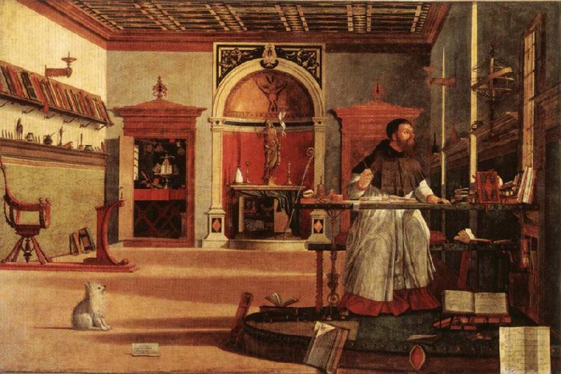 Vittore Carpaccio Saint Augustine in His Study